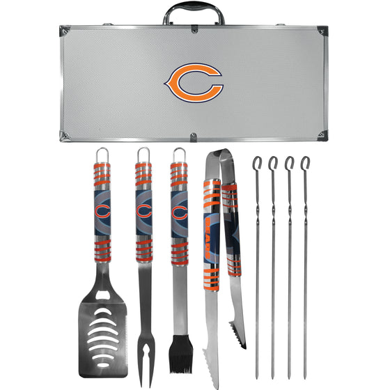 Chicago Bears 8 pc Tailgater BBQ Set