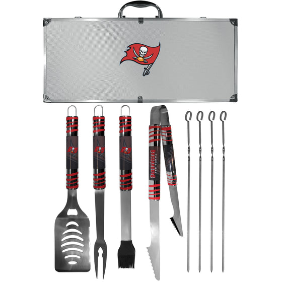 Tampa Bay Buccaneers 8 pc Tailgater BBQ Set