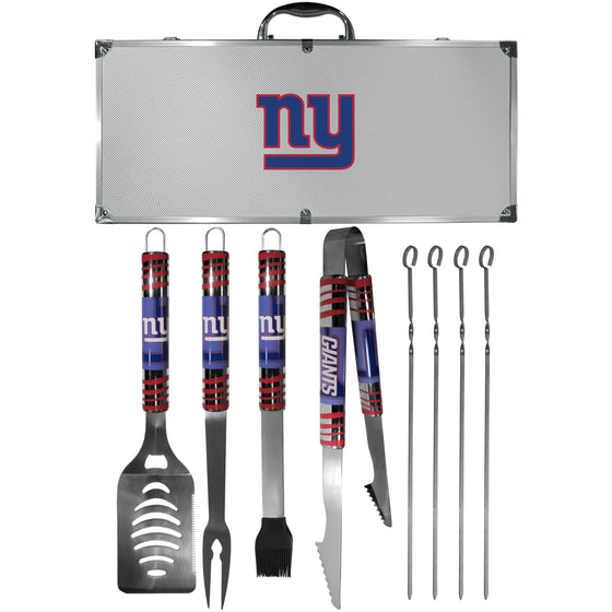 New York Giants 8 pc Tailgater BBQ Set