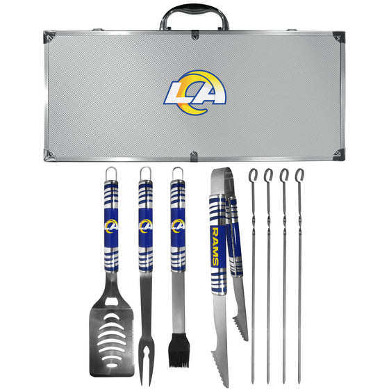 Los Angeles Rams 8 pc Tailgater BBQ Set