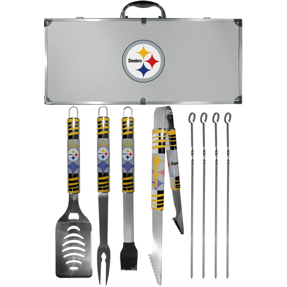 Pittsburgh Steelers 8 pc Tailgater BBQ Set