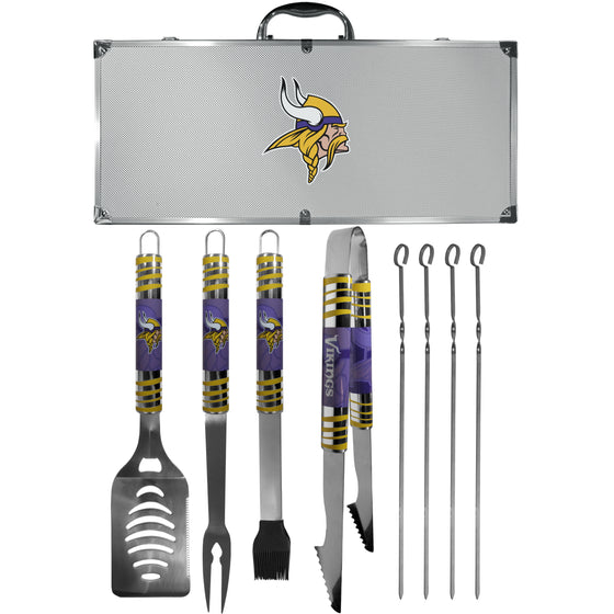 Minnesota Vikings 8 pc Tailgater BBQ Set