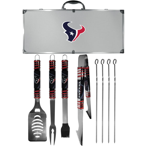 Houston Texans 8 pc Tailgater BBQ Set