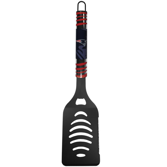 New England Patriots Black Spatula w/Team Colors