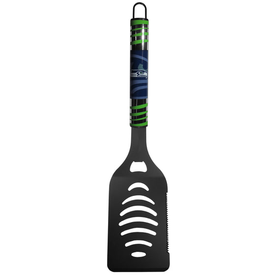 Seattle Seahawks Black Spatula w/Team Colors