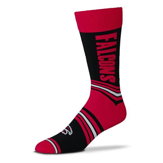 Atlanta Falcons Go Team! Socks - OSFM - 757 Sports Collectibles