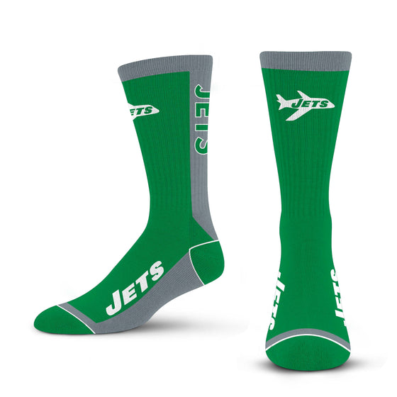 New York Jets Retro - MVP Socks - 757 Sports Collectibles