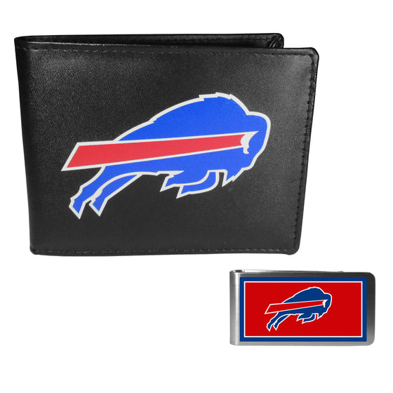 Buffalo Bills Bi-fold Wallet & Color Money Clip