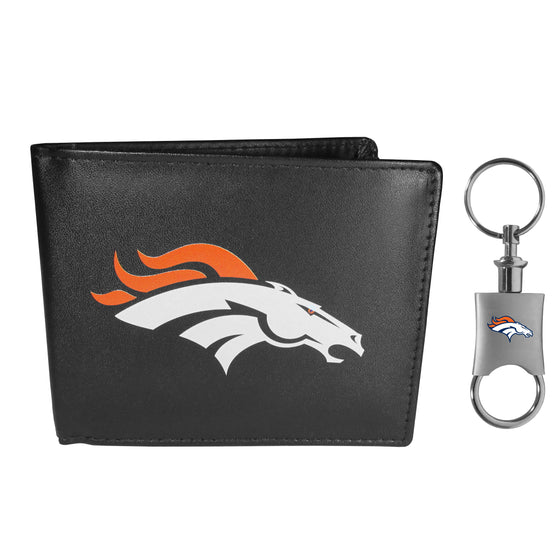 Denver Broncos Bi-fold Wallet & Valet Key Chain