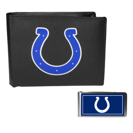 Indianapolis Colts Bi-fold Wallet & Color Money Clip