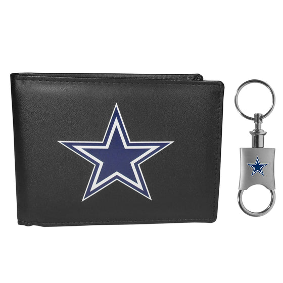 Dallas Cowboys Bi-fold Wallet & Valet Key Chain