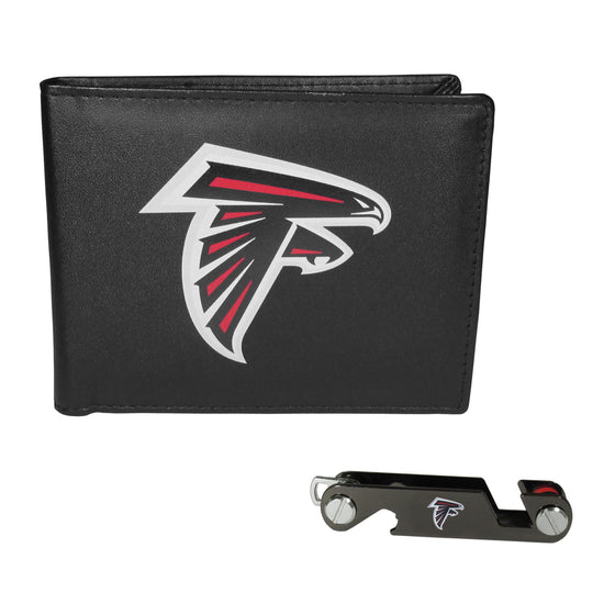 Atlanta Falcons Bi-fold Wallet & Key Organizer