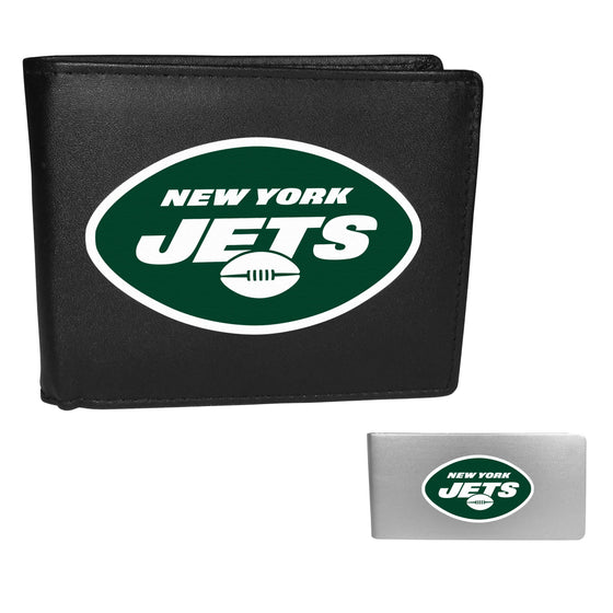 New York Jets Bi-fold Wallet & Money Clip