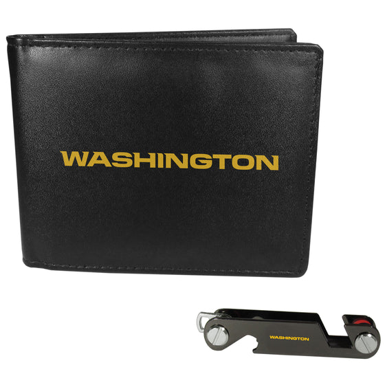 Washington Commanders Bi-fold Wallet & Key Organizer