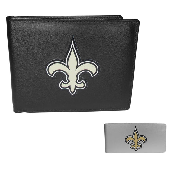 New Orleans Saints Bi-fold Wallet & Money Clip