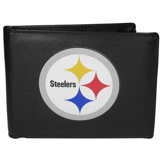 Pittsburgh Steelers Bi-fold Wallet Large Logo