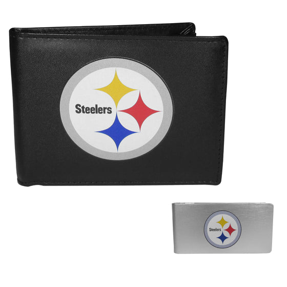 Pittsburgh Steelers Bi-fold Wallet & Money Clip