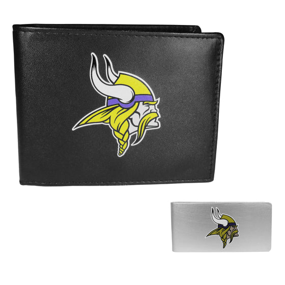 Minnesota Vikings Bi-fold Wallet & Money Clip