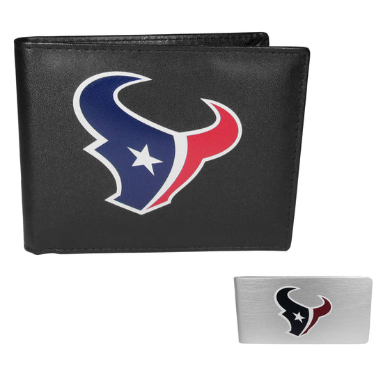 Houston Texans Bi-fold Wallet & Money Clip