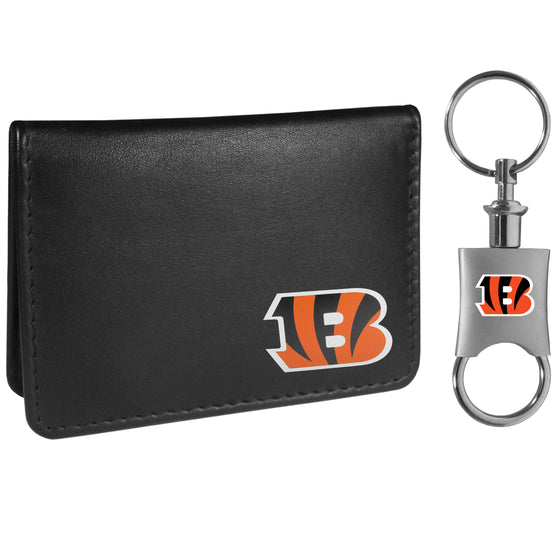 Cincinnati Bengals Weekend Bi-fold Wallet & Valet Key Chain