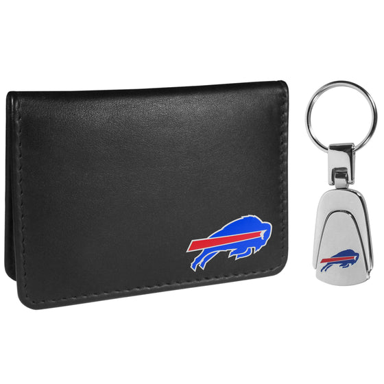 Buffalo Bills Weekend Bi-fold Wallet & Steel Key Chain