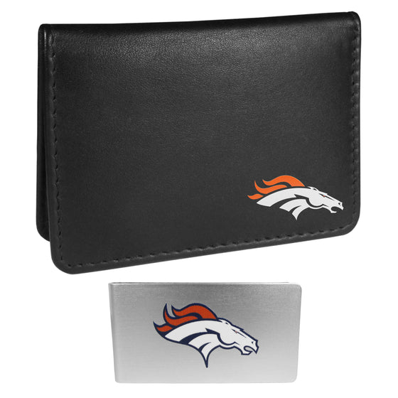 Denver Broncos Weekend Bi-fold Wallet & Money Clip