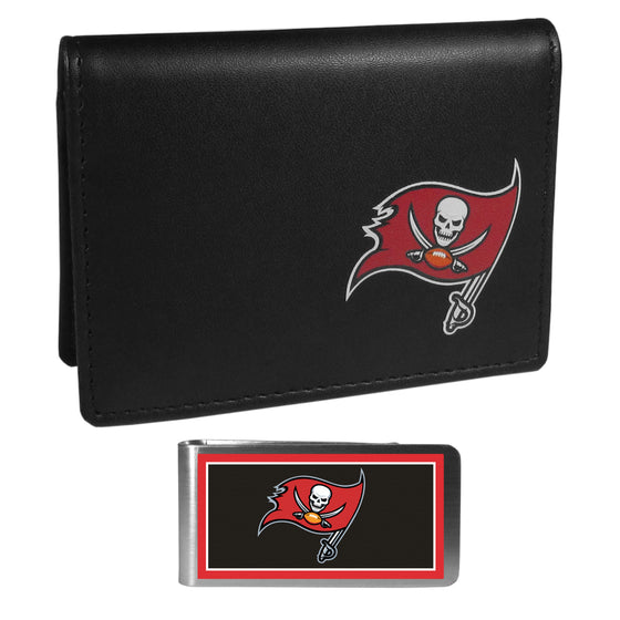 Tampa Bay Buccaneers Weekend Bi-fold Wallet & Color Money Clip