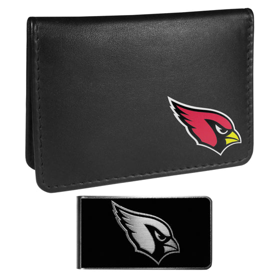 Arizona Cardinals Weekend Bi-fold Wallet & Black Money Clip