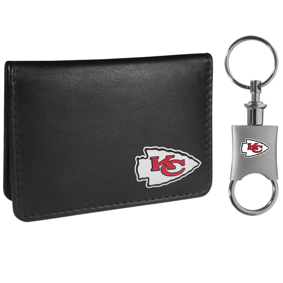 Kansas City Chiefs Weekend Bi-fold Wallet & Valet Key Chain