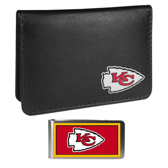 Kansas City Chiefs Weekend Bi-fold Wallet & Color Money Clip