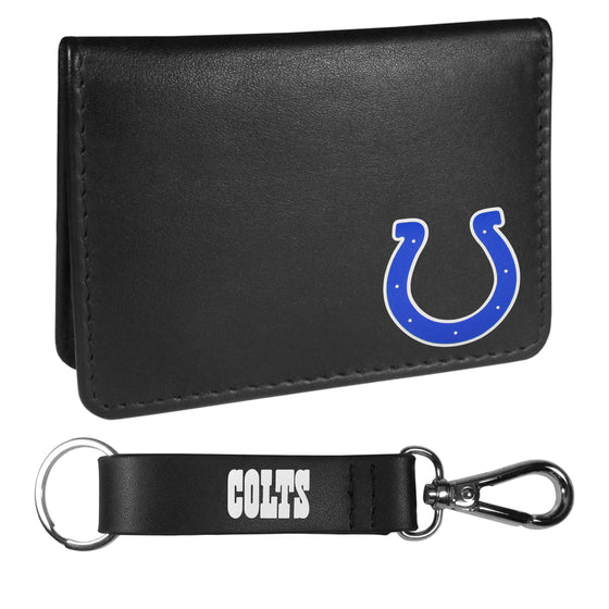 Indianapolis Colts Weekend Bi-fold Wallet & Strap Key Chain