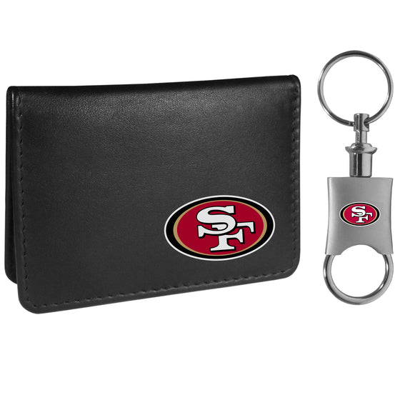 San Francisco 49ers Weekend Bi-fold Wallet & Valet Key Chain