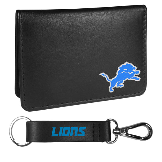 Detroit Lions Weekend Bi-fold Wallet & Strap Key Chain