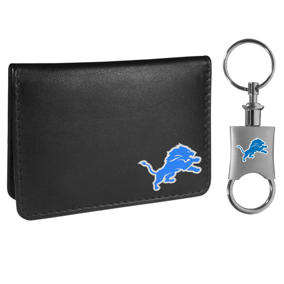 Detroit Lions Weekend Bi-fold Wallet & Valet Key Chain