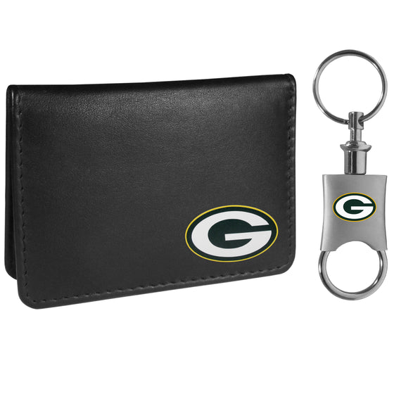 Green Bay Packers Weekend Bi-fold Wallet & Valet Key Chain