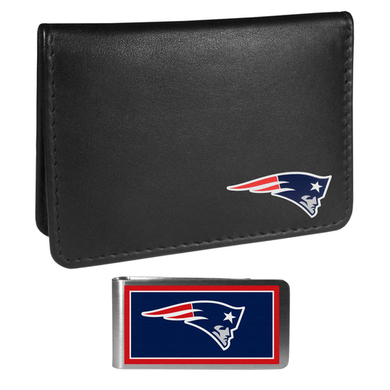 New England Patriots Weekend Bi-fold Wallet & Color Money Clip