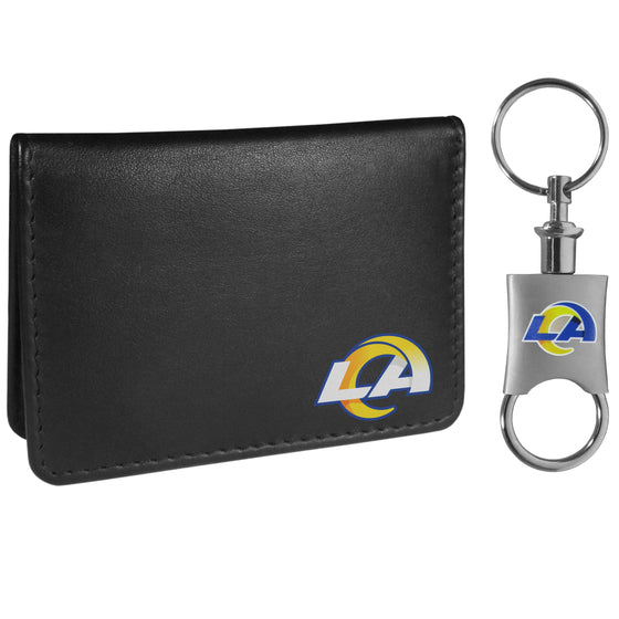 Los Angeles Rams Weekend Bi-fold Wallet & Valet Key Chain