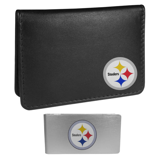 Pittsburgh Steelers Weekend Bi-fold Wallet & Money Clip