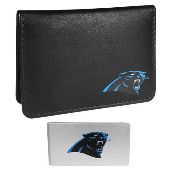 Carolina Panthers Weekend Bi-fold Wallet & Money Clip