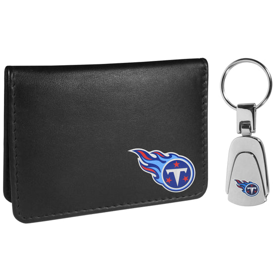 Tennessee Titans Weekend Bi-fold Wallet & Steel Key Chain