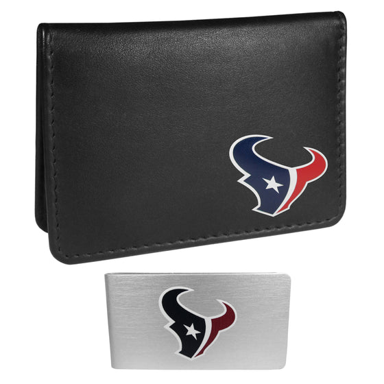 Houston Texans Weekend Bi-fold Wallet & Money Clip