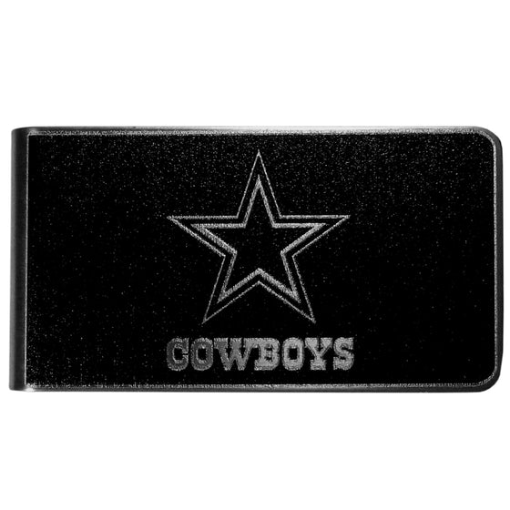 Dallas Cowboys Black and Steel Money Clip