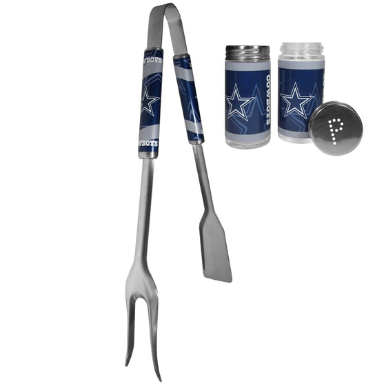 Dallas Cowboys 3 in 1 BBQ Tool and Salt & Pepper Shaker