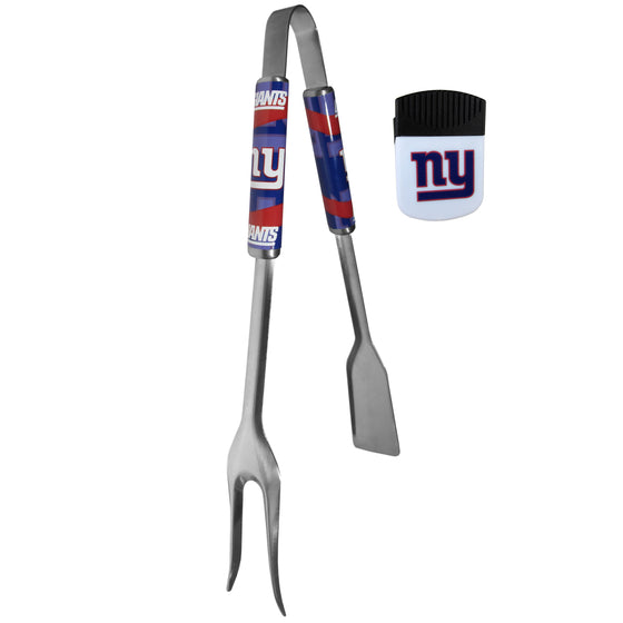 New York Giants 3 in 1 BBQ Tool and Chip Clip