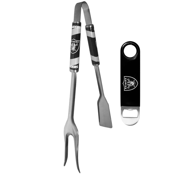 Oakland Raiders 3 in 1 BBQ Tool and Bottle Opener