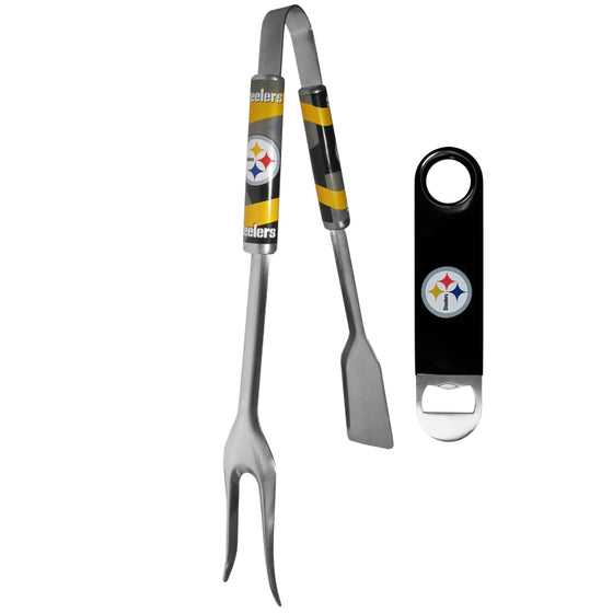 Pittsburgh Steelers 3 in 1 BBQ Tool and Bottle Opener