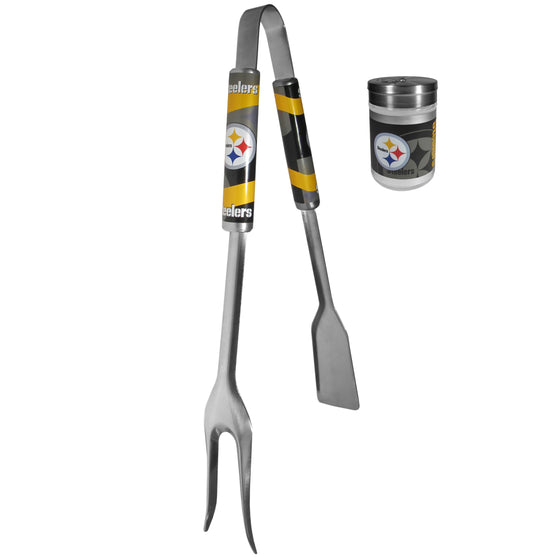 Pittsburgh Steelers 3 in 1 BBQ Tool and Season Shaker