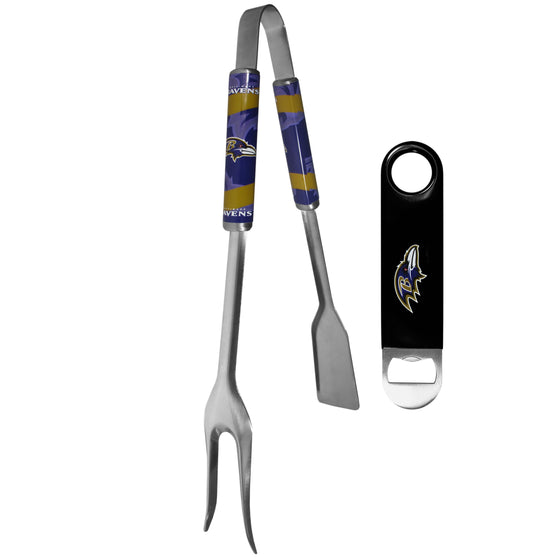 Baltimore Ravens 3 in 1 BBQ Tool and Bottle Opener