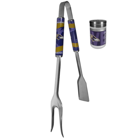 Baltimore Ravens 3 in 1 BBQ Tool and Season Shaker