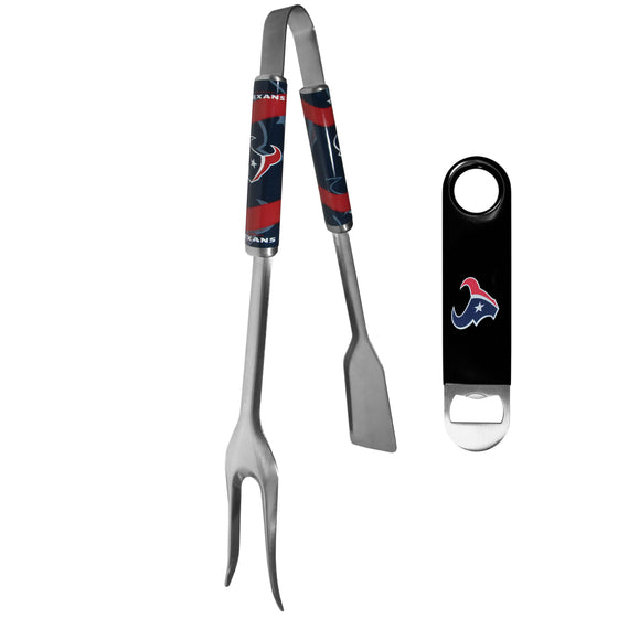 Houston Texans 3 in 1 BBQ Tool and Bottle Opener